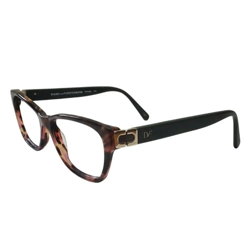 Diane Von Furstenberg Eyeglasses DVF5059 319 Tortoise Brown Glasses Frame Only